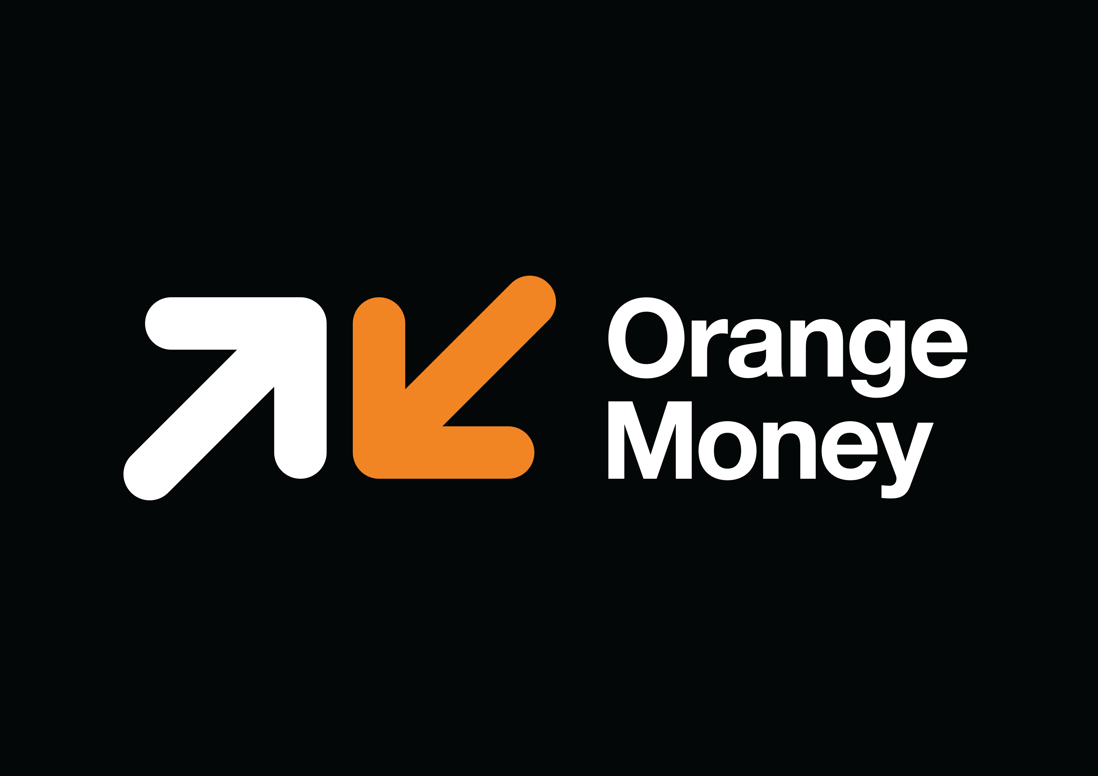 Orange Money Admin Portal dark logo